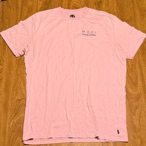 Maui and Sons Light Pink Short Sleeve Tee